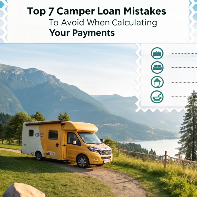 Camper Loan Mistakes to Avoid